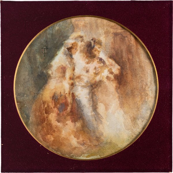 ARTISTA ITALIANO DEL XIX SECOLO - Figure femminili