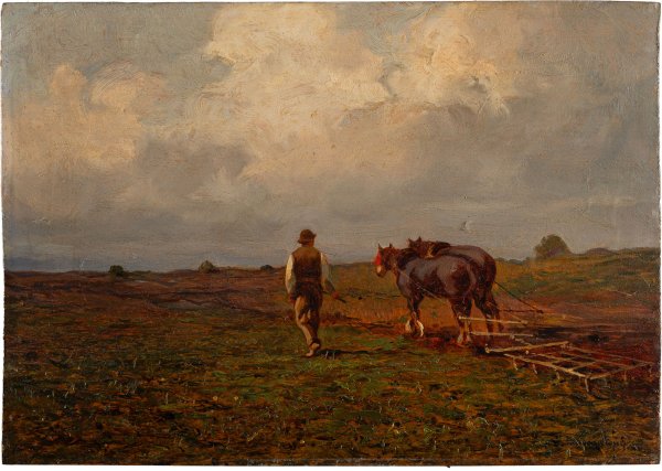 GIUSEPPE BUSCAGLIONE - Aratura nei campi
