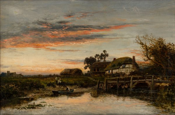 DANIEL SHERRIN - On the Stour. East Kent