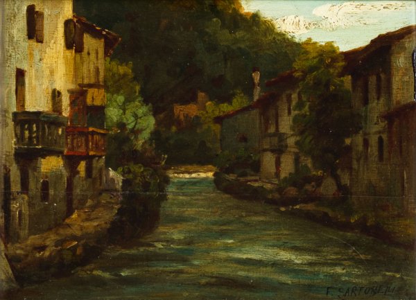FRANCESCO SARTORELLI - Casa sul fiume (Canale Polcenigo)