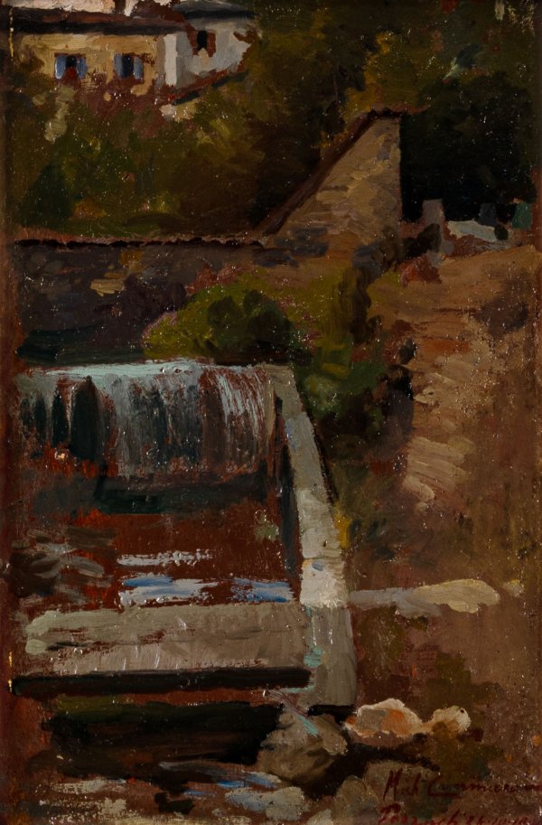 MICHELE CAMMARANO - Torrente con cascata