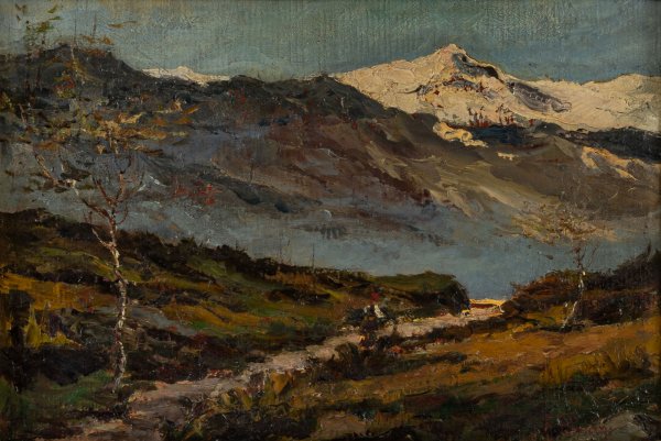 ALFREDO PARIANI - Paesaggio montano