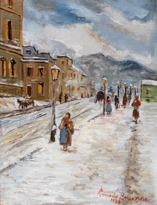 RICCARDO BRAMBILLA - Neve in città