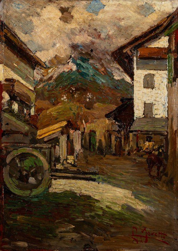 ARTISTA ITALIANO DEL XX SECOLO - Paesaggio