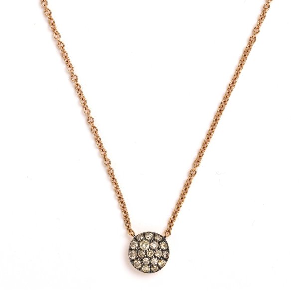 Collana con Diamanti Brown.