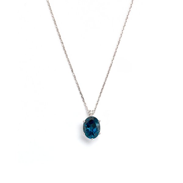 Collana con Topazio.