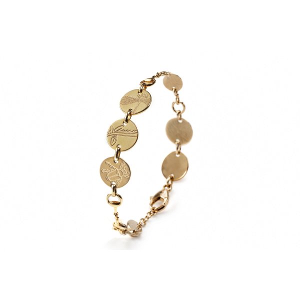 GUCCI, bracciale collezione Flora.