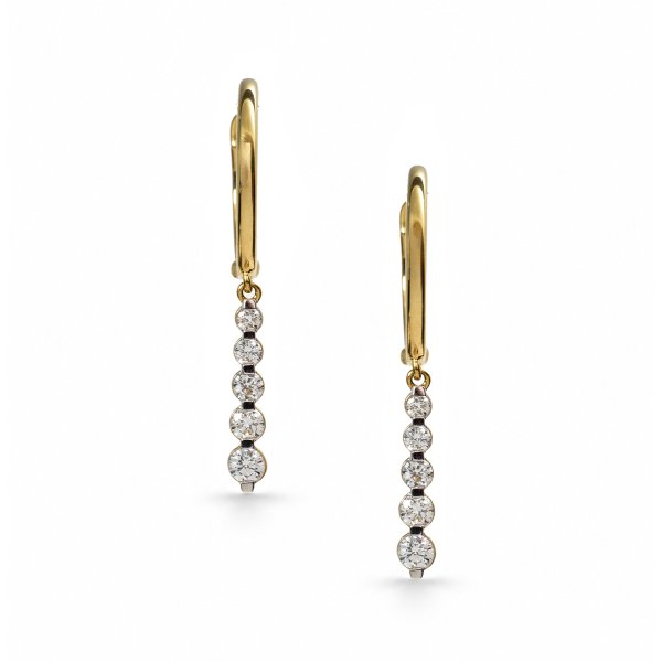 Orecchini con Diamanti.