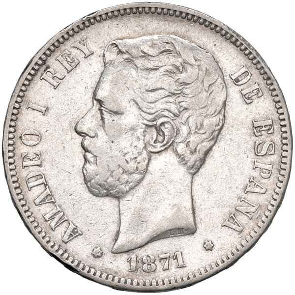 ESTERE - Spagna – Amedeo I (1871-1873)