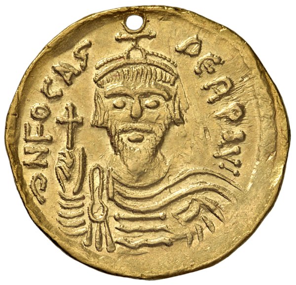 BIZANTINE - Costantinopoli - Foca il Tiranno, 602 - 610
