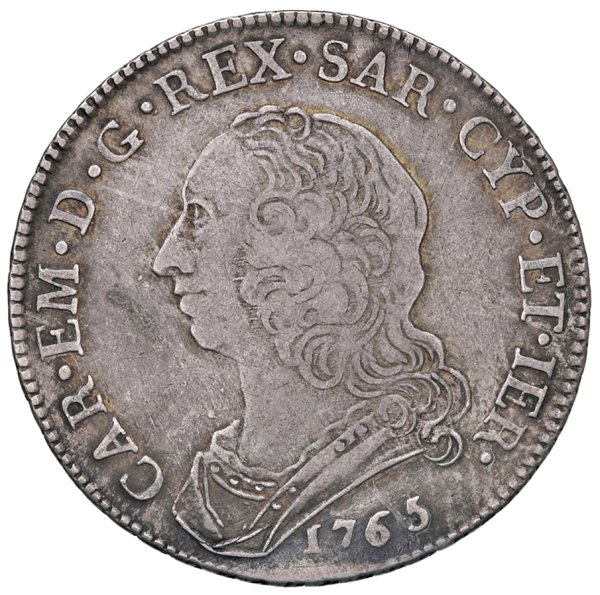 SAVOIA - Regno di Sardegna - Carlo Emanuele III (1755-1773)
