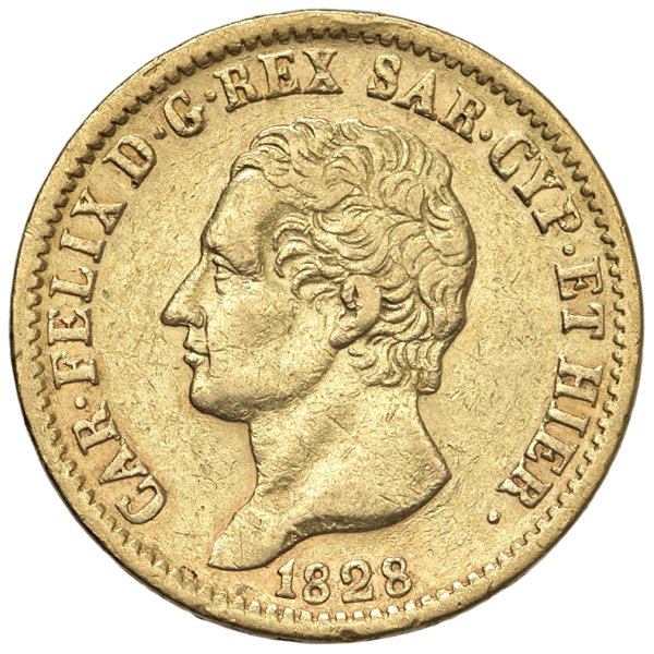 SAVOIA - Regno di Sardegna - Carlo Felice (1821-1831)