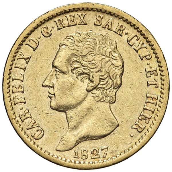 SAVOIA - Regno di Sardegna - Carlo Felice, 1821 - 1831