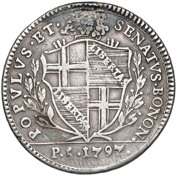 MONETE ITALIANE - Bologna - Governo Popolare (1796-1797)