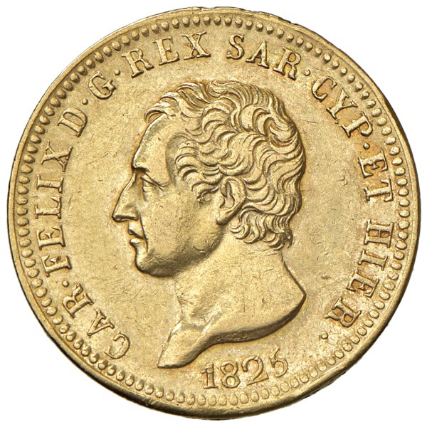 SAVOIA - Regno di Sardegna - Carlo Felice (1821-1831)