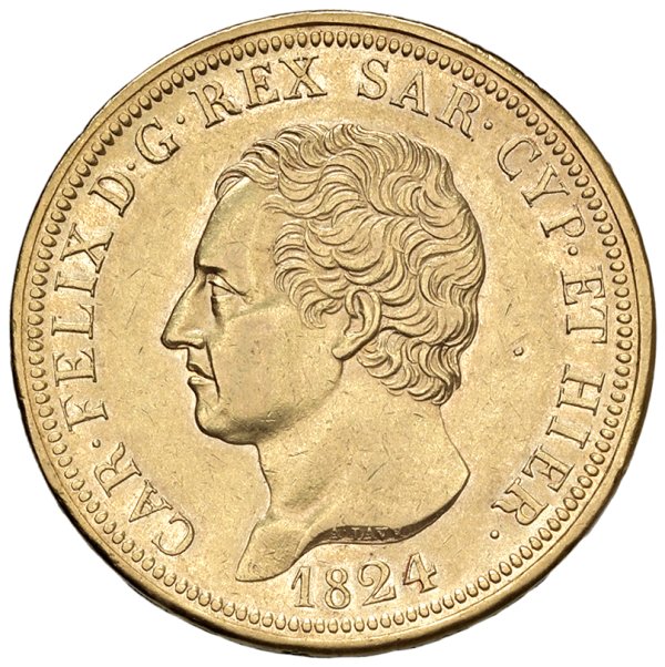 SAVOIA - Regno di Sardegna - Carlo Felice (1821-1831)