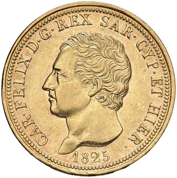 SAVOIA - Regno di Sardegna - Carlo Felice (1821-1831)