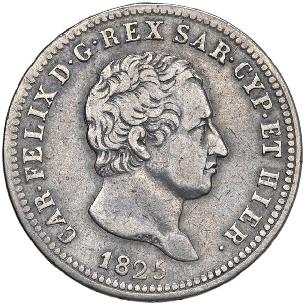 SAVOIA - Regno di Sardegna - Carlo Felice (1821-1831)