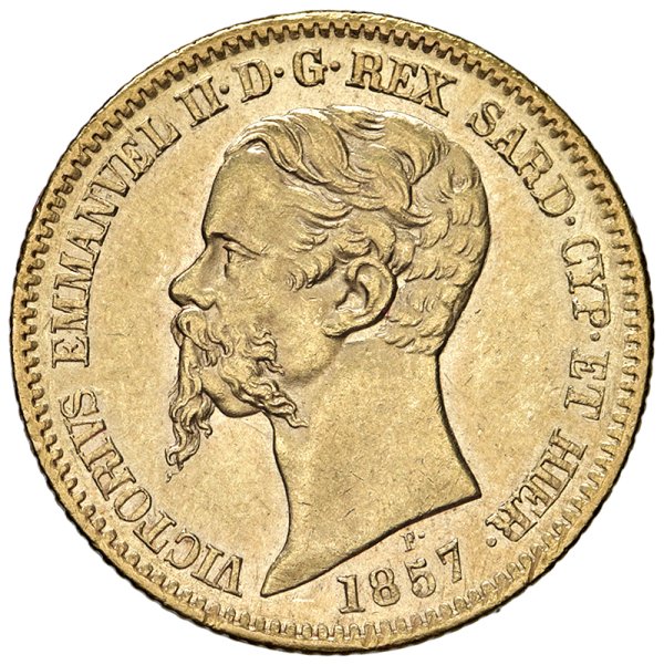 SAVOIA - Regno di Sardegna - Vittorio Emanuele II, 1849 - 1861 Re di Sardegna
