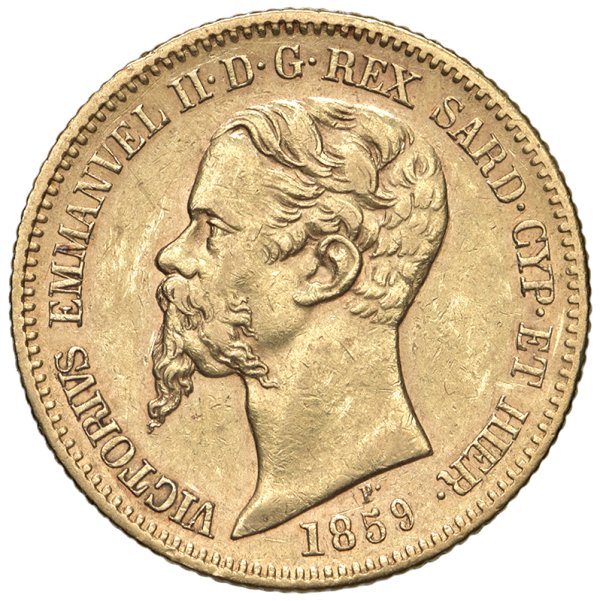 SAVOIA - Regno di Sardegna - Vittorio Emanuele II, 1849 - 1861 Re di Sardegna