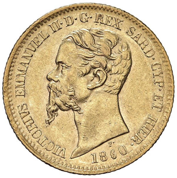 SAVOIA - Regno di Sardegna - Vittorio Emanuele II, 1849 - 1861 Re di Sardegna