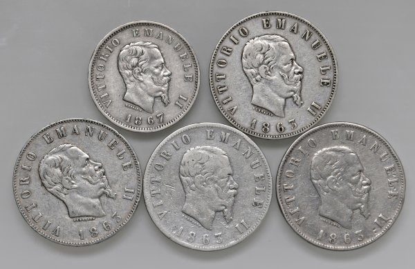 SAVOIA - Regno d'Italia - Vittorio Emanuele II, Re d’Italia (1861-1878)