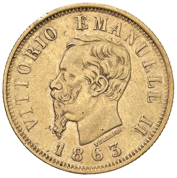 SAVOIA - Regno d'Italia - Vittorio Emanuele II, Re d’Italia (1861-1878)