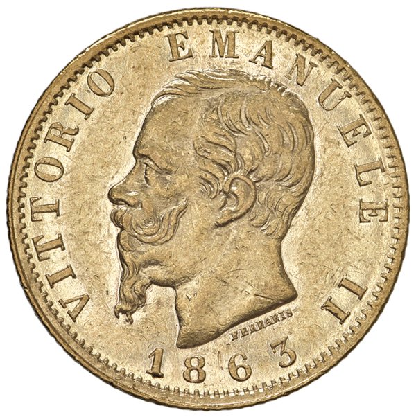 SAVOIA - Regno d'Italia - Vittorio Emanuele II, Re d’Italia (1861-1878)