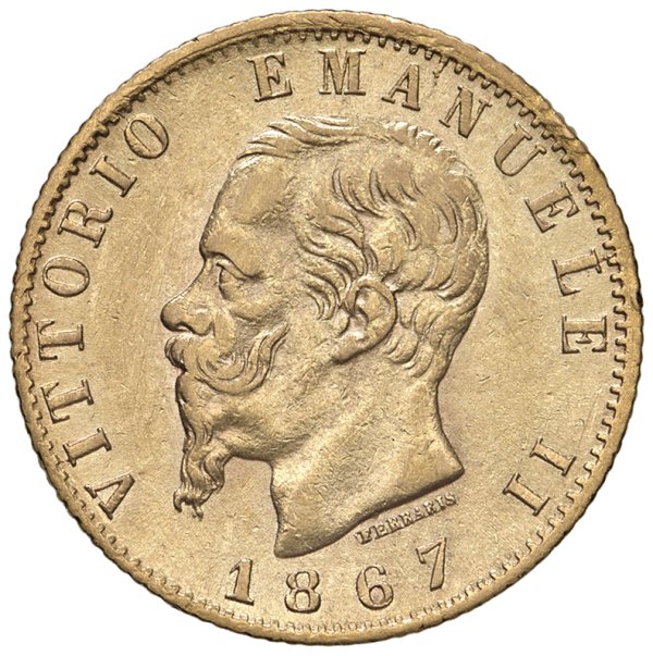 SAVOIA - Regno d'Italia - Vittorio Emanuele II, 1861 - 1878