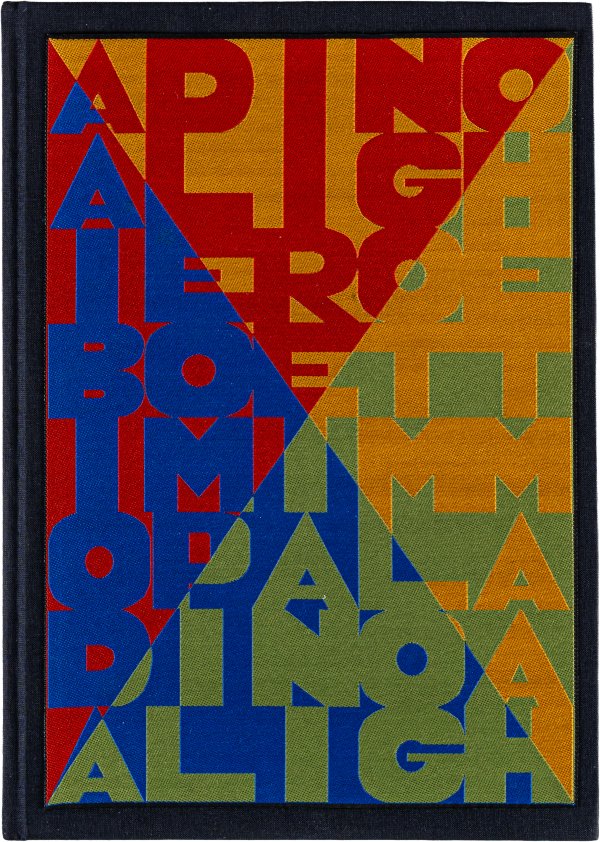 ALIGHIERO BOETTI - Alighiero Boetti e Mimmo Paladino. Dieci Arazzi