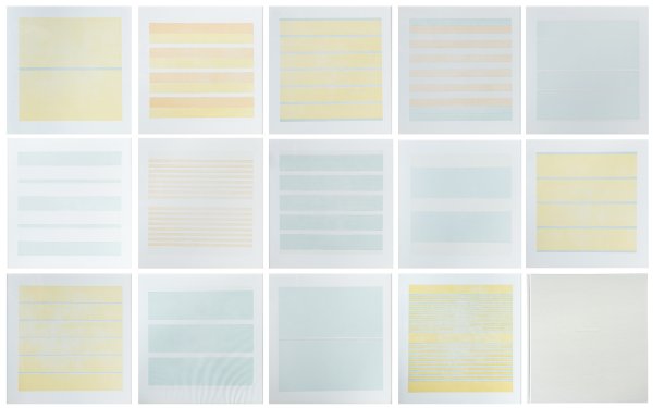 AGNES MARTIN - Paintings and Writings
