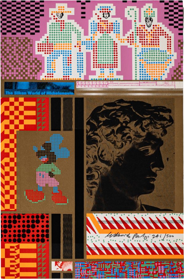 EDUARDO PAOLOZZI - The silken world of Michelangelo