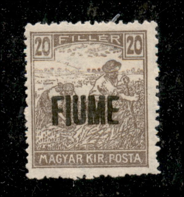 Occupazioni I guerra mondiale - Fiume - 1918
