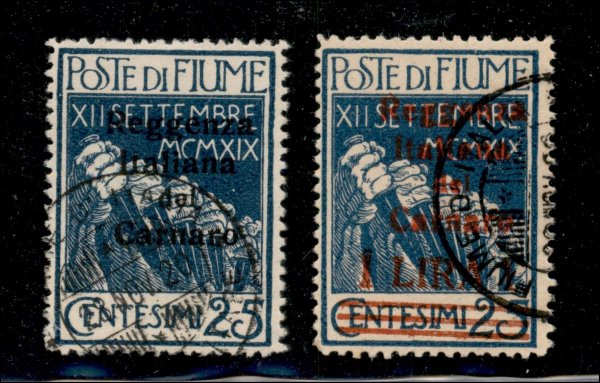 Occupazioni I guerra mondiale - Fiume - 1920
