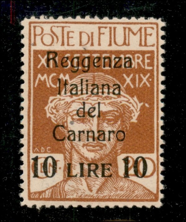 Occupazioni I guerra mondiale - Fiume - 1920
