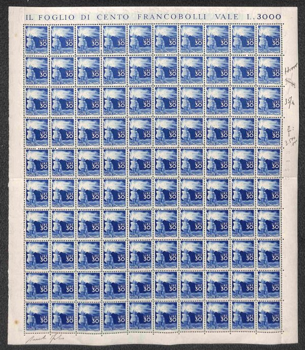 Repubblica - Periodo Ruota - 1947