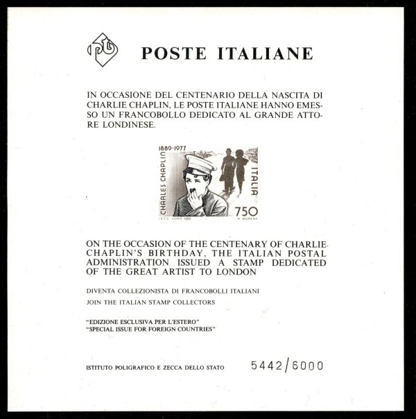 Repubblica - Foglietti - 1989