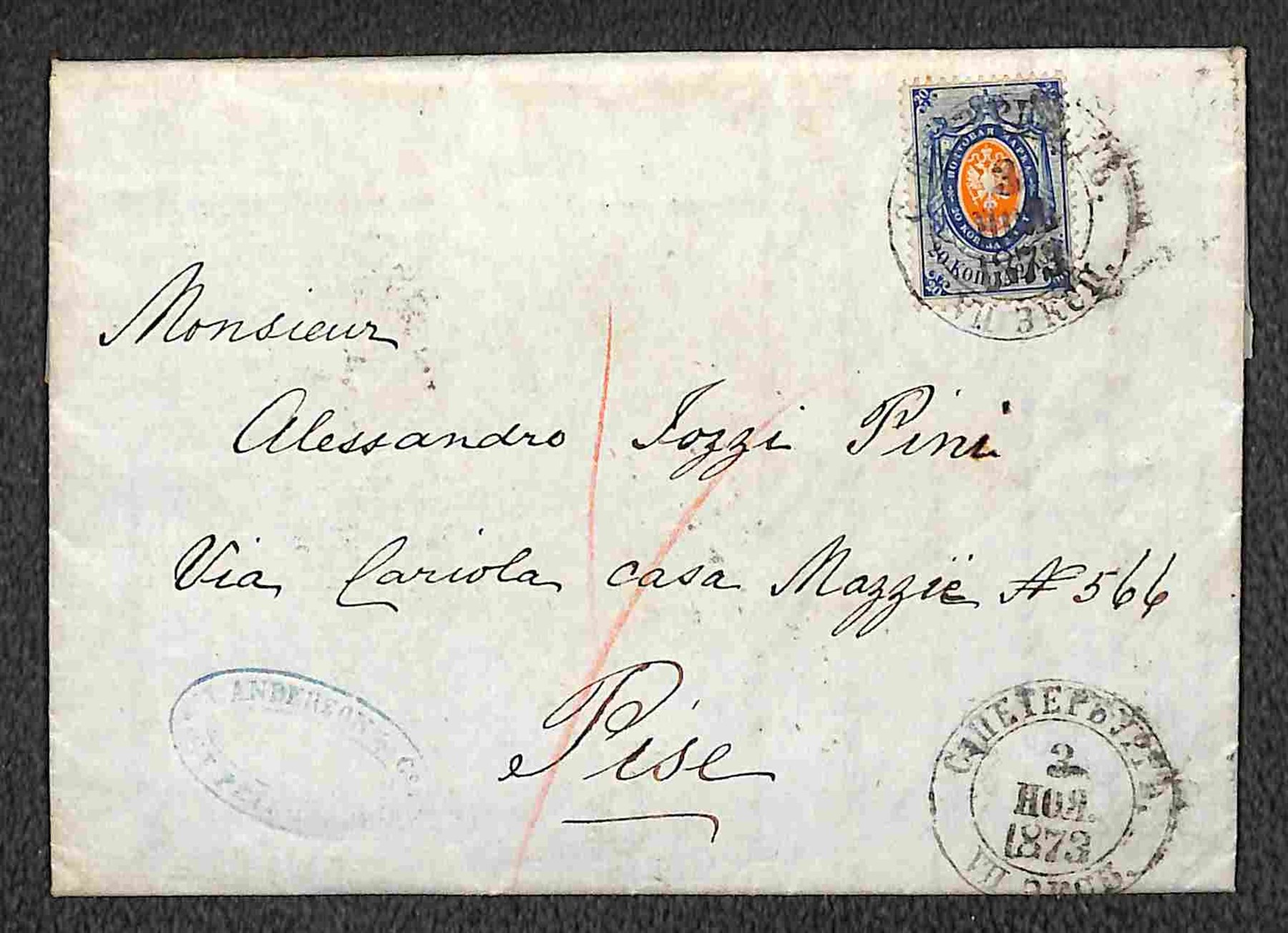 Europa e Oltremare - Russia - 1877/1881