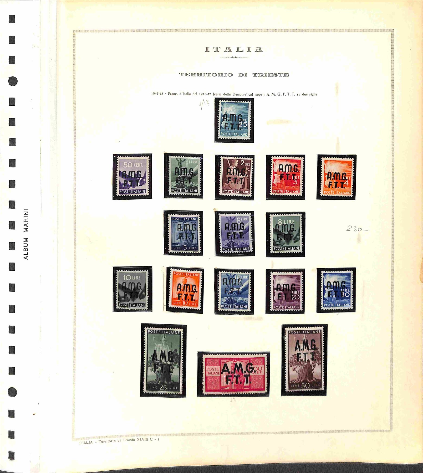 Lotti e Collezioni - Area Italiana - TRIESTE AMG-FTT - 1947/1954