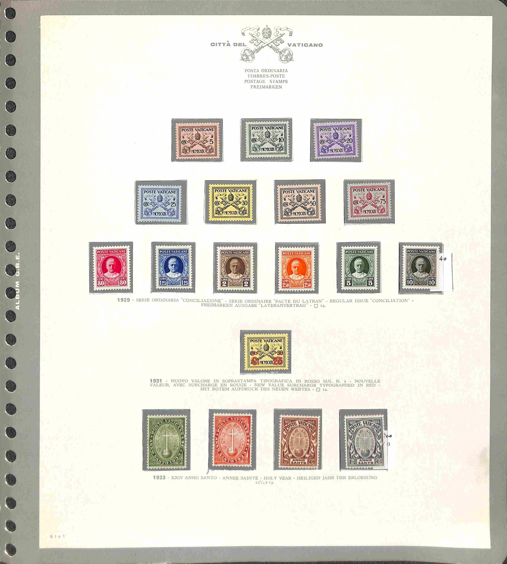 Lotti e Collezioni - Area Italiana - VATICANO - 1929/2005