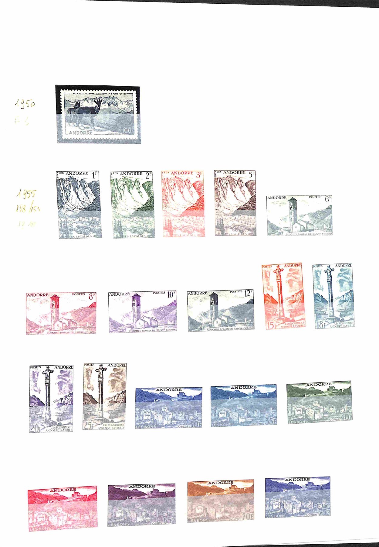 Lotti e Collezioni - Europa e Oltremare - ANDORRA FRANCESE - 1950/2005