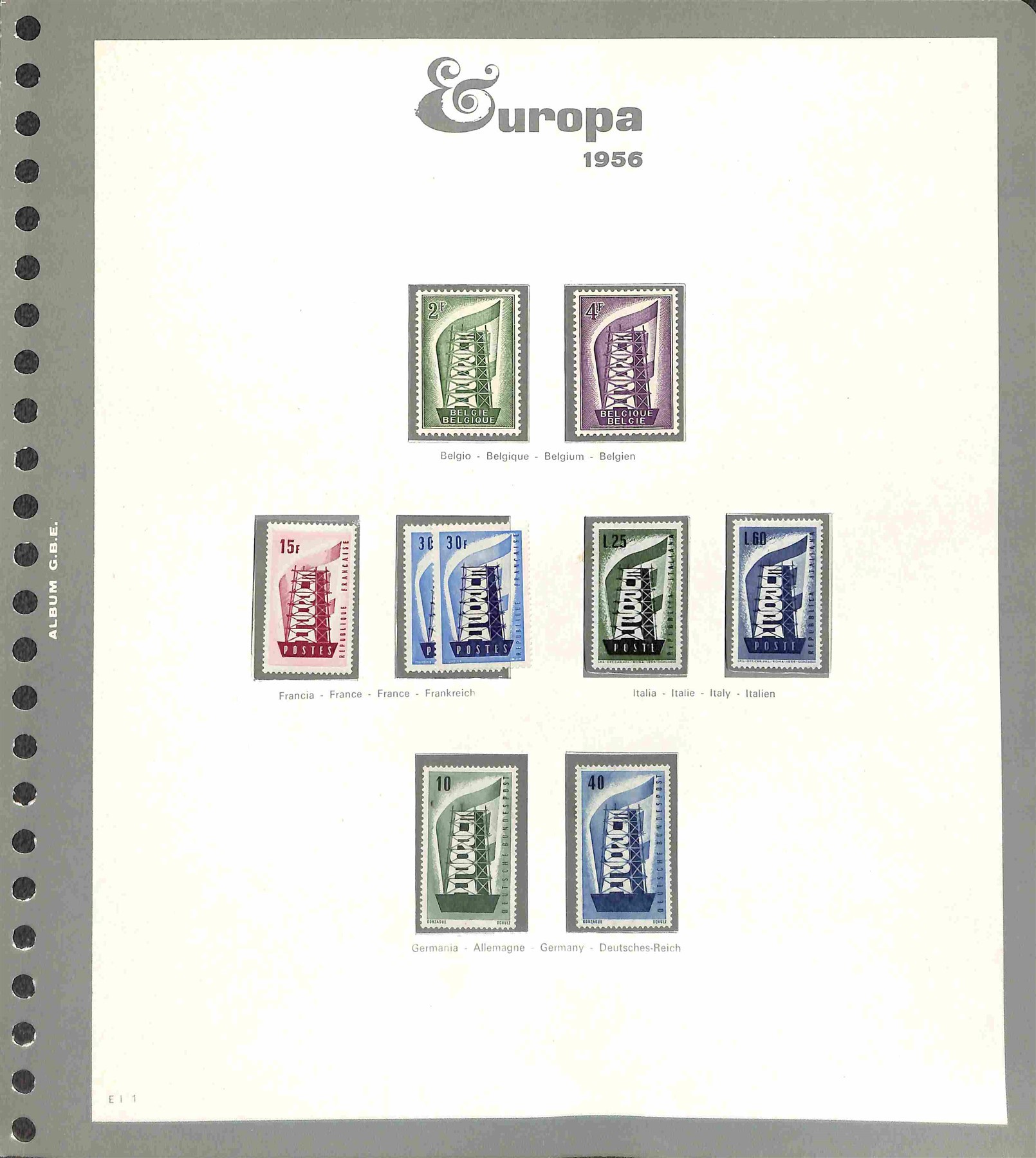Lotti e Collezioni - Europa e Oltremare - EUROPA CEPT - 1956/2000