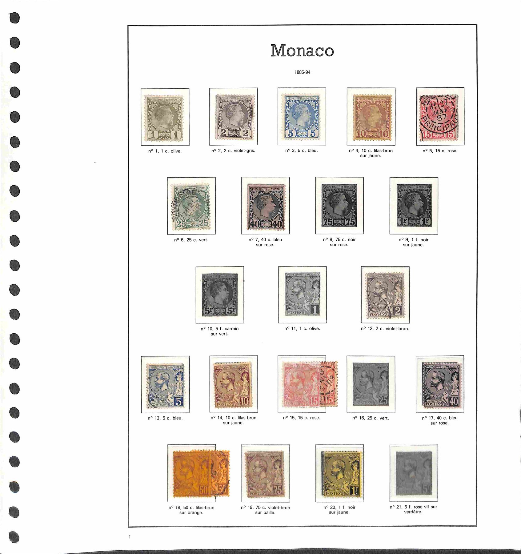 Lotti e Collezioni - Europa e Oltremare - MONACO - 1885/2004
