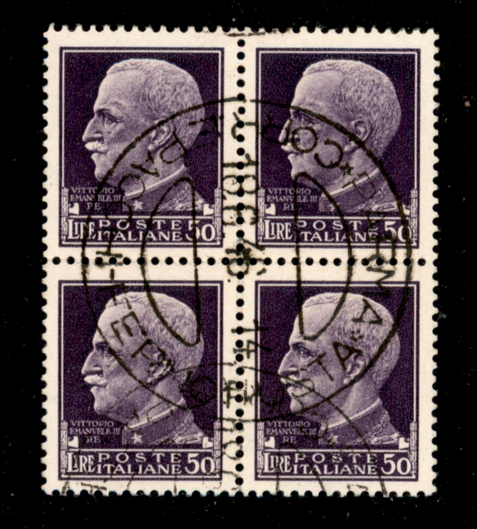 Regno - Vittorio Emanuele III - Uso Tardivo