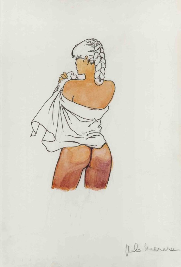 Donna di schiena