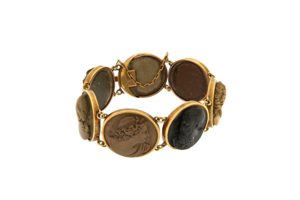 BRACCIALE - Bracciale in oro, fine '800