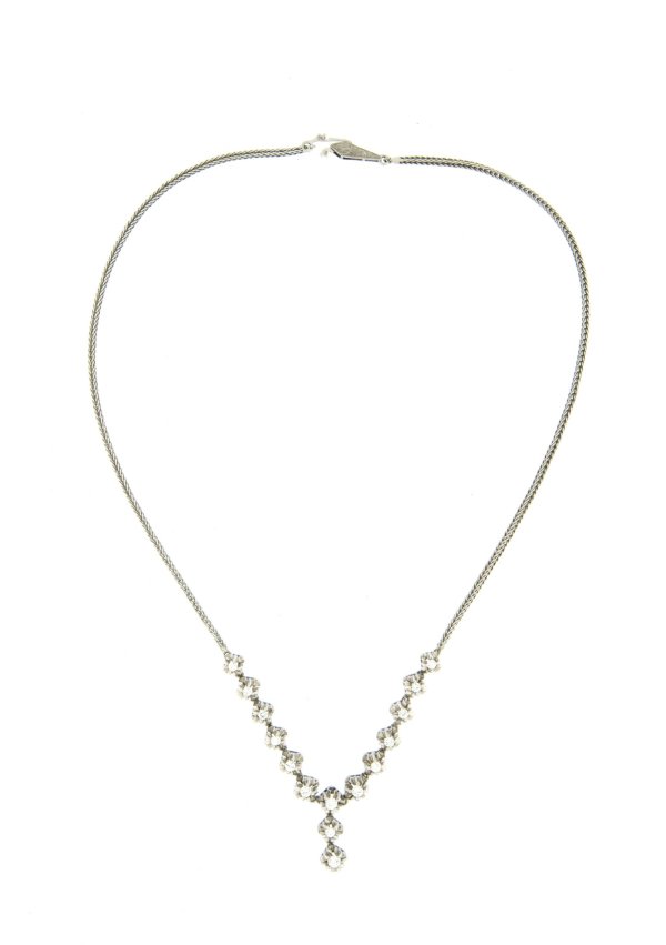 COLLANA - Collier in oro bianco 18kt