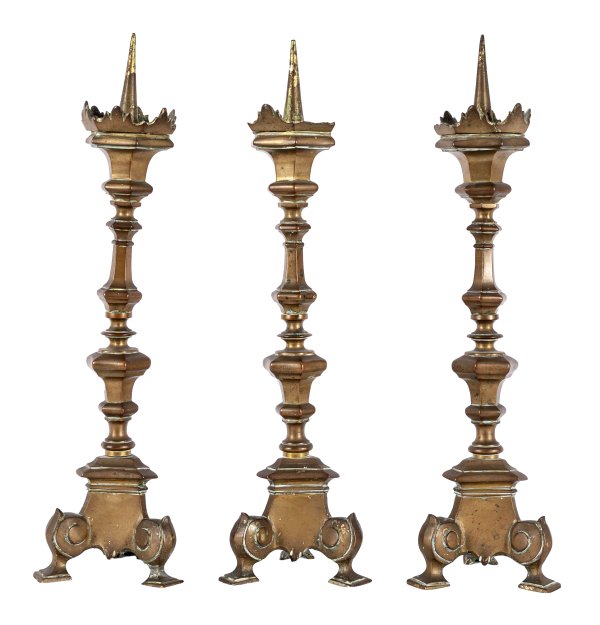 CANDELIERI - Candelabri in bronzo