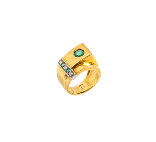 Anello - Anello in oro giallo 18kt