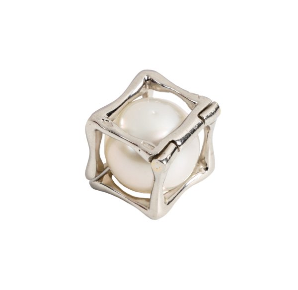 CIONDOLO - Ciondolo in oro bianco 18kt